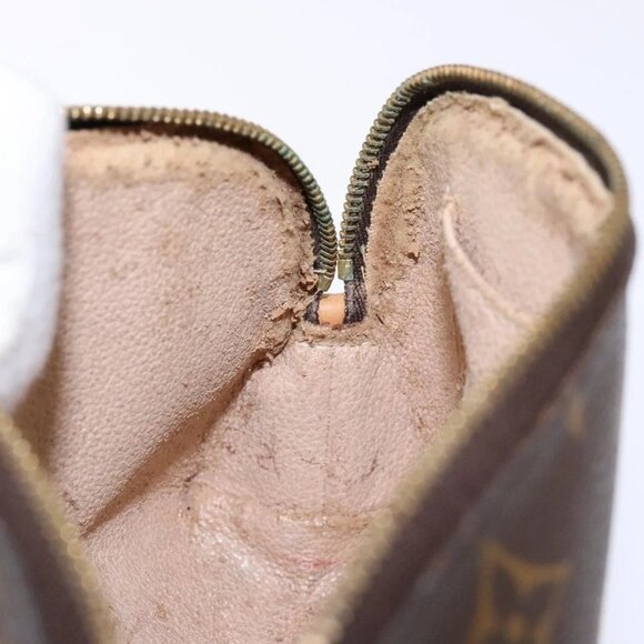 LOUIS VUITTON Monogram Pochette Cosmetic PM Pouch M43998 LV Auth BA5411 - Picture 14 of 16